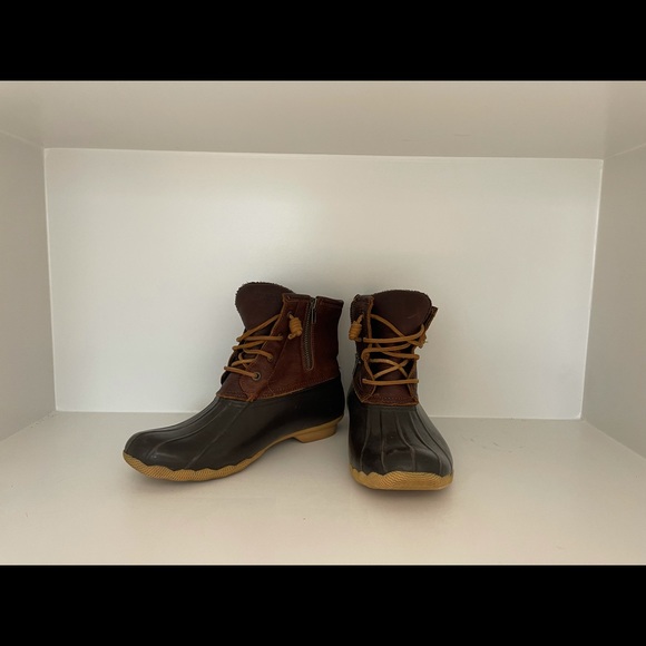 Sperry Top-Sider Saltwater Duck Boots Sz 9 - Picture 2 of 3